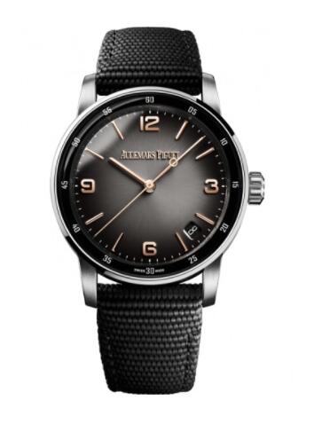 Replica Audemars Piguet CODE 1159 Automatic White Gold Pink Gold Grey Fabric Replica Watch 15210CROOA002KB01 Best Buy Cheap Price Replica Watch