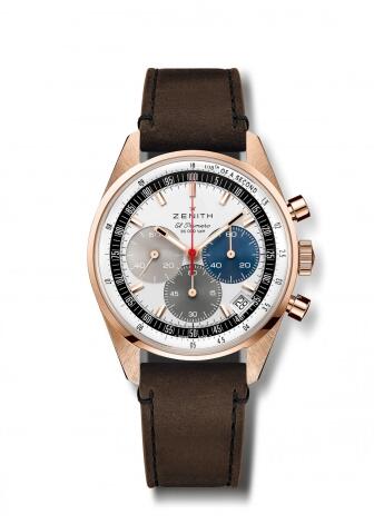 Replica Replica Zenith El Primero Original Rose Gold Silver Strap Watch 183200360069C901 Best Buy Cheap Price Replica Watch