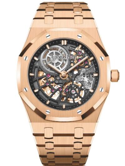 Replica 2022 Audemars Piguet Royal Oak Jumbo Extra Thin Openworked Replica Watch 16204OROO1240OR01 Best Buy Cheap Price Replica Watch