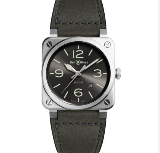 Replica Replica Bell and Ross br0392 Watch BR 03 92 GREY LUM BR0392 GC3 STSCA Best Buy Cheap Price Replica Watch