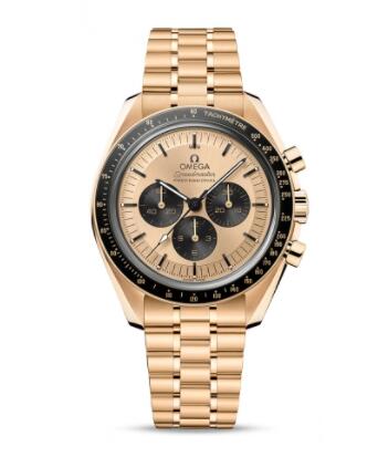 Replica Omega Speedmaster Professional Moonwatch 3861 Moonshine Gold Bracelet Replica Watch 31060425099002 Best Buy Cheap Price Replica Watch