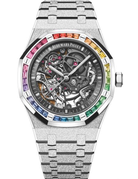 Replica Audemars Piguet Royal Oak Frosted Gold Double Balance Wheel Openworked Replica Watch 15412BCYG1224BC03 Best Buy Cheap Price Replica Watch