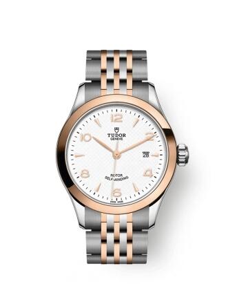 Replica Replica Tudor 1926 28 Stainless SteelRose GoldWhiteStrap Watch 91351 0009 Best Buy Cheap Price Replica Watch