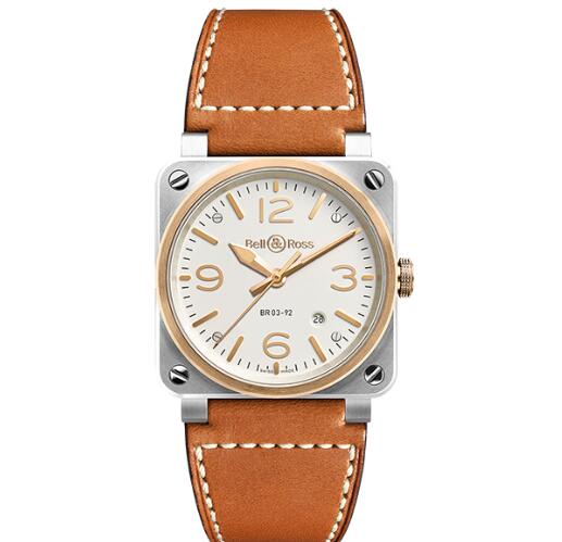 Replica Replica Bell and Ross br0392 Watch BR 03 92 STEELROSE GOLD BR0392 ST PGSCA Best Buy Cheap Price Replica Watch