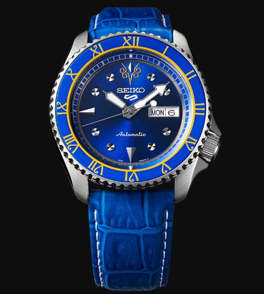 Replica Best Seiko 5 Sports STREET FIGHTER V Limited Edition CHUN LI model SRPF17K1 Replica Watch Best Buy Cheap Price Replica Watch