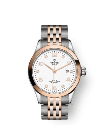 Replica Replica Tudor 1926 28 Stainless SteelRose GoldWhite Diamond Watch 91351 0011 Best Buy Cheap Price Replica Watch