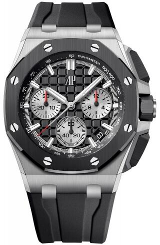 Replica Audemars Piguet Royal Oak Offshore 43 Stainless SteelCeramicBlack Replica Watch 26420SOOOA002CA01 Best Buy Cheap Price Replica Watch