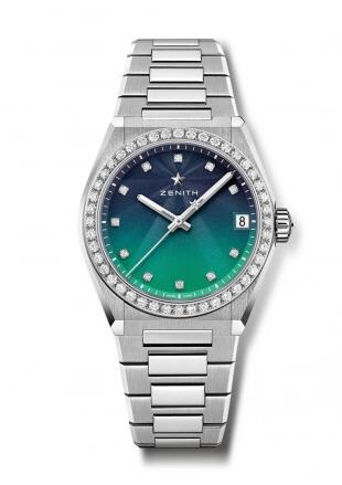 Replica Zenith Defy Midnight Stainless Steel Borealis Replica Watch 16920067034MI001 Best Buy Cheap Price Replica Watch