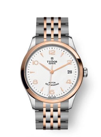 Replica Replica Tudor 1926 36 Stainless SteelRose GoldWhite Watch 91451 0009 Best Buy Cheap Price Replica Watch