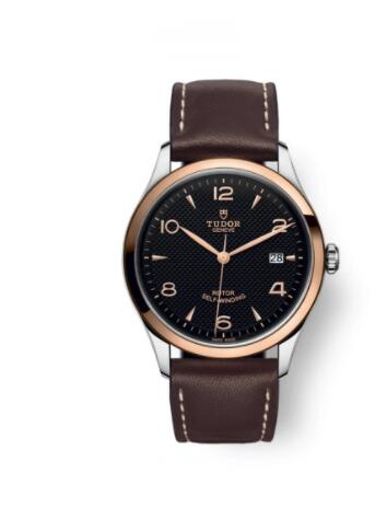 Replica Tudor 1926 39 Stainless SteelRose GoldBlackStrap Replica Watch 91551 0007 Best Buy Cheap Price Replica Watch