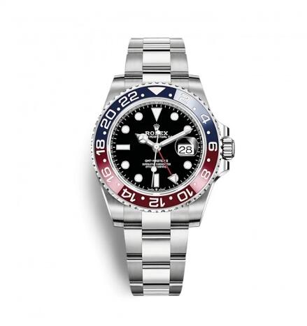 Replica Rolex GMT Master II Stainless Steel BLRO Oyster Replica Watch 126710blro 0002 Best Buy Cheap Price Replica Watch