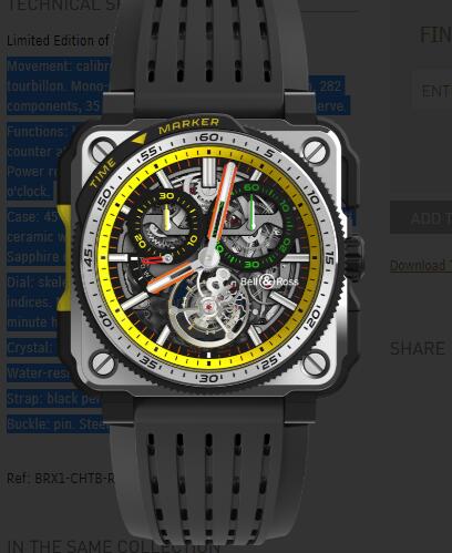 Replica Replica Bell and Ross BR X1 TOURBILLON RS19 Watch BRX1 CHTB RS19SRB Best Buy Cheap Price Replica Watch