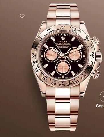 Replica Rolex Cosmograph Daytona Watch Replica Everose gold 116505 0008 Best Buy Cheap Price Replica Watch