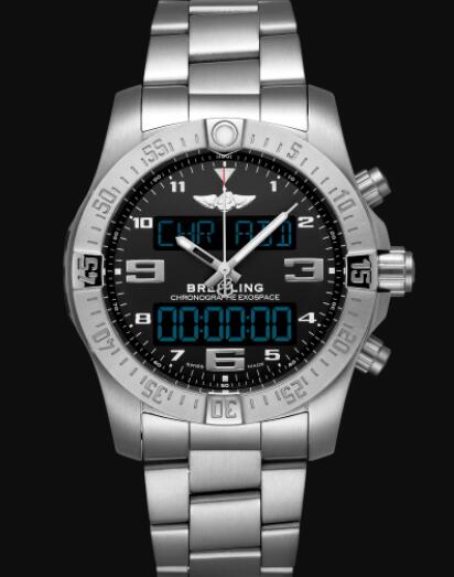 Replica Replica Breitling Exospace B55 Titanium Black EB5510H11B1E1 Watch Best Buy Cheap Price Replica Watch