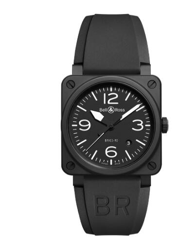 Replica Replica Bell and Ross BR 03 92 CERAMIC Watch BR 03 92 BLACK MATTE BR0392 BL CE Best Buy Cheap Price Replica Watch