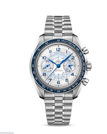 Replica Omega Speedmaster Chronoscope Master Chronometer Stainless Steel Silver Bracelet Replica Watch 32930435102001 Best Buy Cheap Price Replica Watch