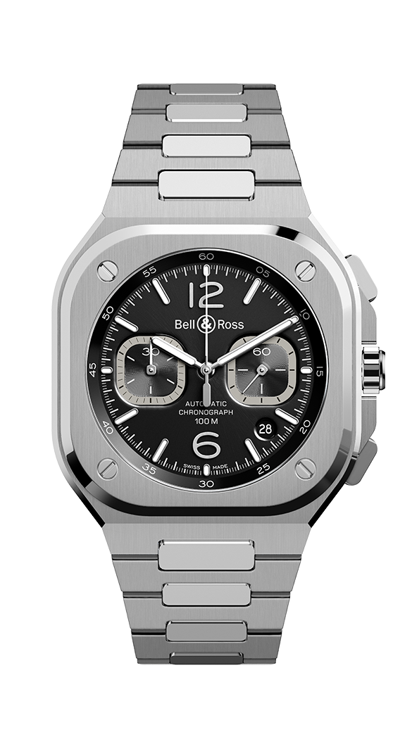 Replica Bell and Ross BR 05 CHRONO BLACK STEEL Replica Watch BR05C BL STSST Best Buy Cheap Price Replica Watch