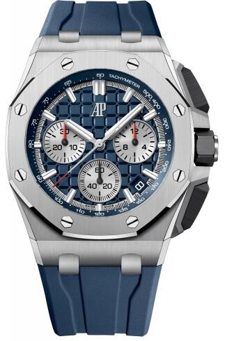 Replica Audemars Piguet Royal Oak Offshore 43 Titanium Blue Replica Watch 26420TIOOA027CA01 Best Buy Cheap Price Replica Watch