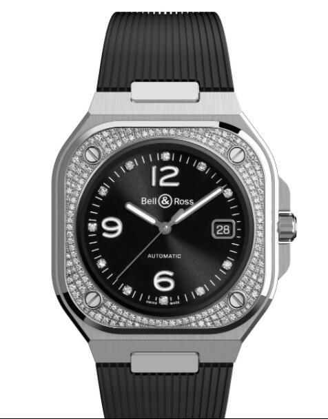 Replica Bell and Ross BR 05 Diamond Replica Watch BR05A BL STFLDSRB Best Buy Cheap Price Replica Watch