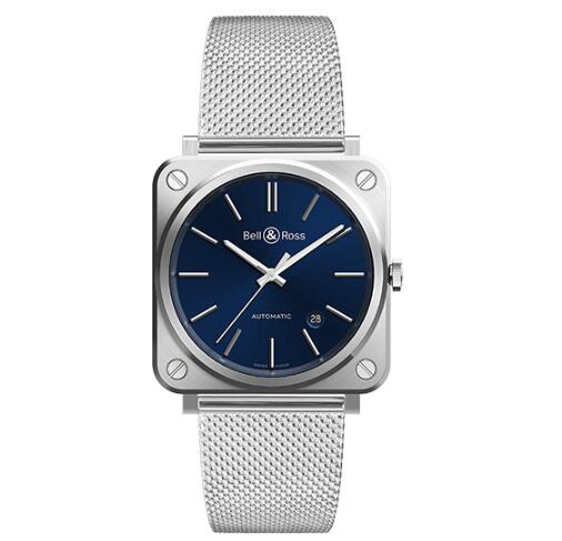 Replica Replica Bell and Ross brs 92 39mm Review Watch BR S 92 BLUE STEEL Best Buy Cheap Price Replica Watch