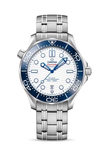 Replica Omega Seamaster Diver 300M Master Co Axial 42 Stainless Steel White Bracelet 52230422004001 Best Buy Cheap Price Replica Watch
