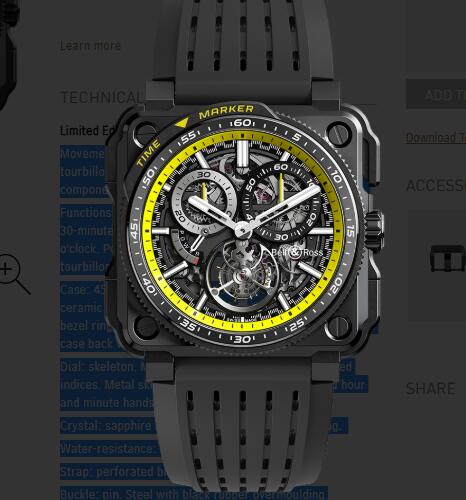 Replica Replica Bell and Ross BR X1 TOURBILLON RS20 Watch BRX1 CHTB RS20SRB Best Buy Cheap Price Replica Watch