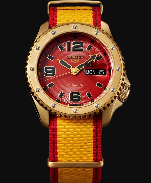Replica Best Seiko 5 Sports STREET FIGHTER V Limited Edition ZANGIEF model SRPF24K1 Replica Watch Best Buy Cheap Price Replica Watch