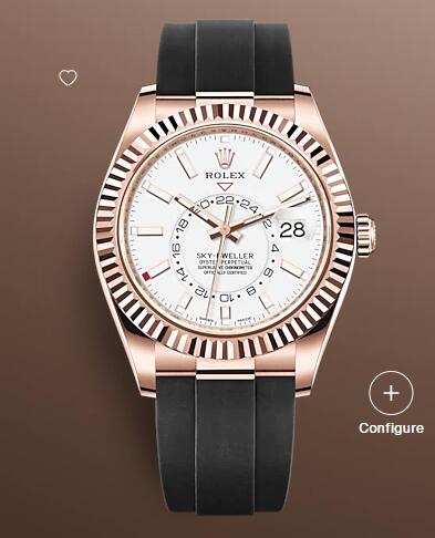 Replica Replica Rolex Sky Dweller Watch 18 ct Everose gold 326235 0004 Best Buy Cheap Price Replica Watch