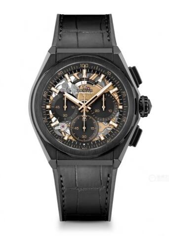 Replica Zenith Defy El Primero 21 Black Ceramic Skeleton Bracelet Replica Watch 499011900418R582 Best Buy Cheap Price Replica Watch
