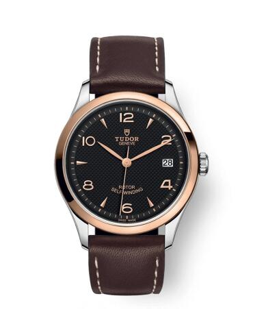 Replica Replica Tudor 1926 36 Stainless SteelRose GoldBlackStrap Watch 91451 0007 Best Buy Cheap Price Replica Watch