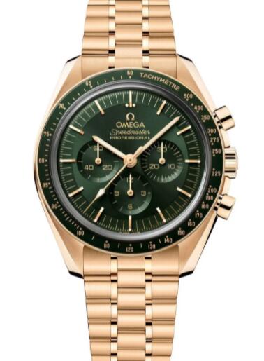 Replica Omega Speedmaster Moonwatch Co Axial Master Chronometer Chronograph 42 mm Moonshine Gold Replica Watch 31060425010001 Best Buy Cheap Price Replica Watch