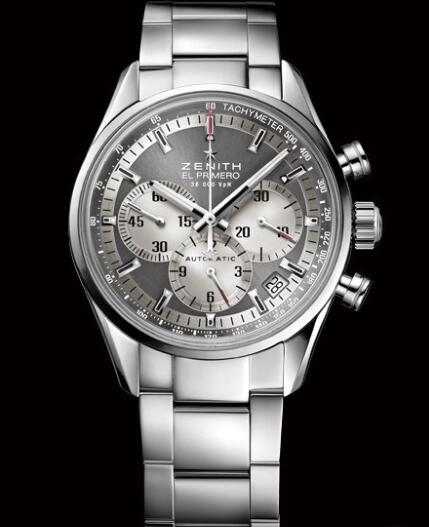 Replica Zenith Watch for Women Replica Watch Zenith El Primero 36000 VPH 38mm Lady 03215040021M2150 Steel Grey Dial Steel Strap Best Buy Cheap Price Replica Watch