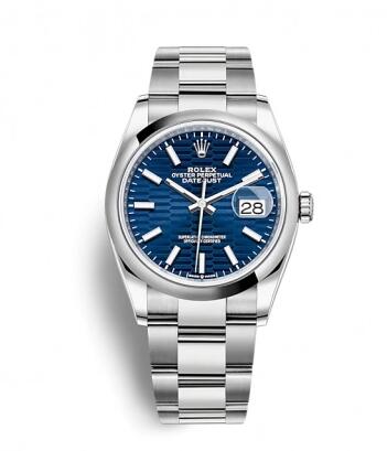 Replica Rolex Datejust 36 Stainless SteelDomedBlue FlutedJubilee Replica Watch 126200 0022 Best Buy Cheap Price Replica Watch