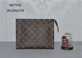 Replica LV Louis Vuitton Monogram Clutch Handbag M47542 Toiletry Bag Brown [LV1157] 11000 : Purse Valley,Designer Replica Handbags,Premium Replica Handbags at PurseValley