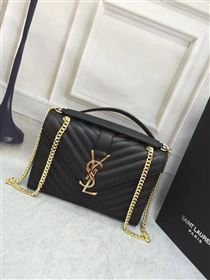 Replica YSL Small black shoulder College bag 4764 [YSL63a] 21000 : Purse Valley,Designer Replica Handbags,Premium Replica Handbags at PurseValley
