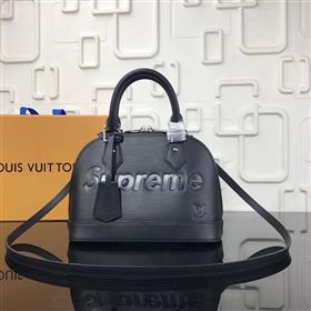 Replica replica Louis Vuitton LV Supreme Alma BB Handbag Epi Leather Shoulder Bag M40301 Black [LV1769] 32900 : Purse Valley,Designer Replica Handbags,Premium Replica Handbags at PurseValley