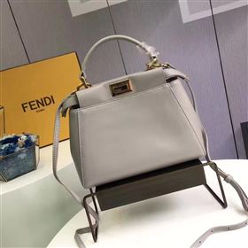Replica Fendi mini peekaboo gray light bag 5456 [fendi11a] 36000 : Purse Valley,Designer Replica Handbags,Premium Replica Handbags at PurseValley