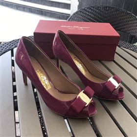 Replica Ferragamo 7cm heels sandals wine paint shoes 4295 [shoes377a] 13500 : Purse Valley,Designer Replica Handbags,Premium Replica Handbags at PurseValley