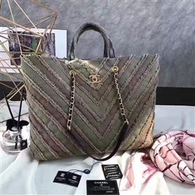 Replica Chanel original canvas large gray shopping bag 6190 [chanel600a] 36000 : Purse Valley,Designer Replica Handbags,Premium Replica Handbags at PurseValley
