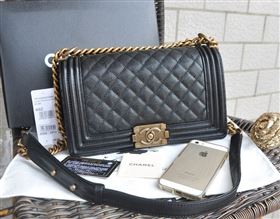 Replica Chanel A67086 caviar lambskin medium le boy handbag black bag 5800 [chanel209a] 31000 : Purse Valley,Designer Replica Handbags,Premium Replica Handbags at PurseValley