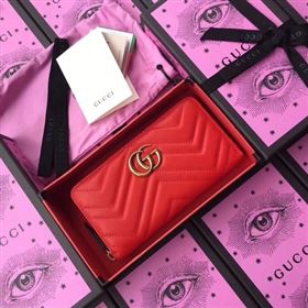 Replica Gucci GG Marmont Zip Around Wallet 443123 Red [443123 20171019] 15900 : Purse Valley,Designer Replica Handbags,Premium Replica Handbags at PurseValley