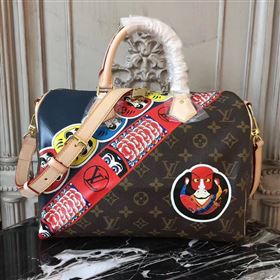 Replica M41045 LV Louis Vuitton Speedy 30 Handbag Monogram KabUSAi Bag Beige 6900 [LV1575] 29900 : Purse Valley,Designer Replica Handbags,Premium Replica Handbags at PurseValley