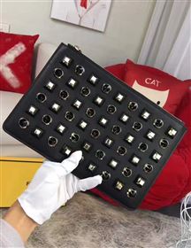 Replica Fendi black v silver clutch hardware bag 5581 [fendi137a] 21500 : Purse Valley,Designer Replica Handbags,Premium Replica Handbags at PurseValley