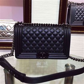 Replica Chanel A67086 lambskin medium le boy handbag black bag 5845 [chanel255a] 31000 : Purse Valley,Designer Replica Handbags,Premium Replica Handbags at PurseValley