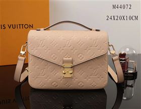 Replica LV Louis Vuitton Pochette Metis Shoulder Bag M44072 Leather Handbag Beige [LV1074] 39900 : Purse Valley,Designer Replica Handbags,Premium Replica Handbags at PurseValley