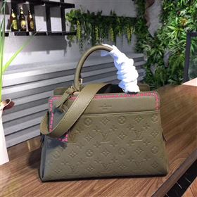 Replica M43250 LV Louis Vuitton Monogram Vosges Bag Real Leather Handbag Green 6694 [LV1369] 39900 : Purse Valley,Designer Replica Handbags,Premium Replica Handbags at PurseValley