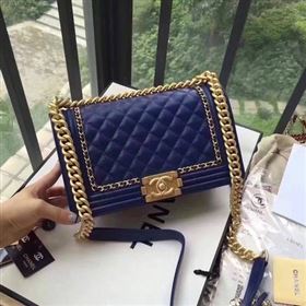 Replica Boy Chanel Flap Bag Original Leather B67086 Blue [B67086 20180101] 33900 : Purse Valley,Designer Replica Handbags,Premium Replica Handbags at PurseValley