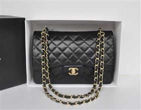 Replica Chanel A36097 large lambskin classic flap handbag black bag 5723 [chanel132a] 36000 : Purse Valley,Designer Replica Handbags,Premium Replica Handbags at PurseValley