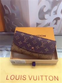 Replica Louis Vuitton Monogram Canvas Emilie Wallet M60136 Brown [M60136 20170418] 14900 : Purse Valley,Designer Replica Handbags,Premium Replica Handbags at PurseValley