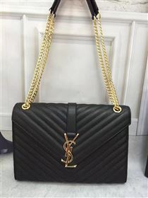 Replica YSL large black College shoulder bag 4771 [YSL70a] 22500 : Purse Valley,Designer Replica Handbags,Premium Replica Handbags at PurseValley